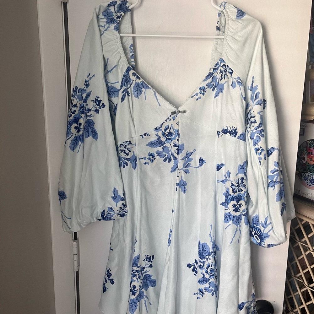 NWT Free People Floral Mini Dress
